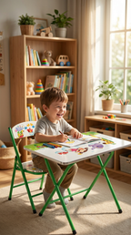 Escritorio infantil plegable con silla | Rincón Nube