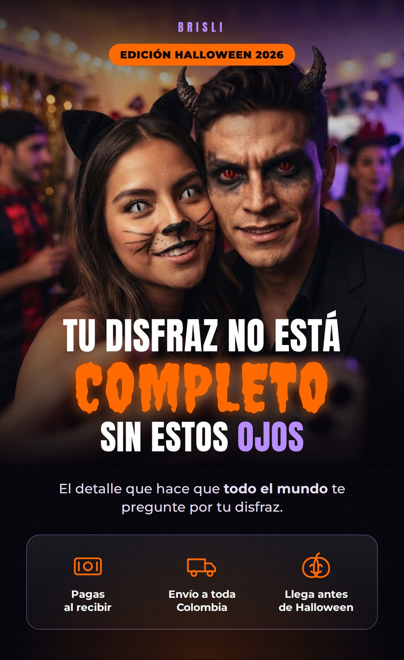 Lentes de Contacto Halloween BRISLI