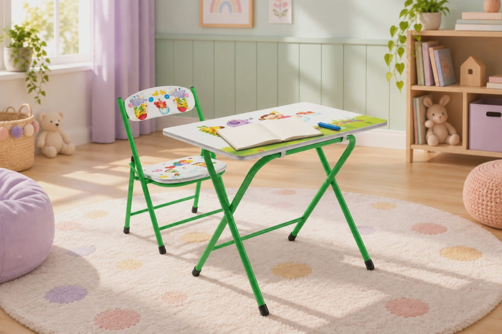 Escritorio infantil plegable con silla | Rincón Nube