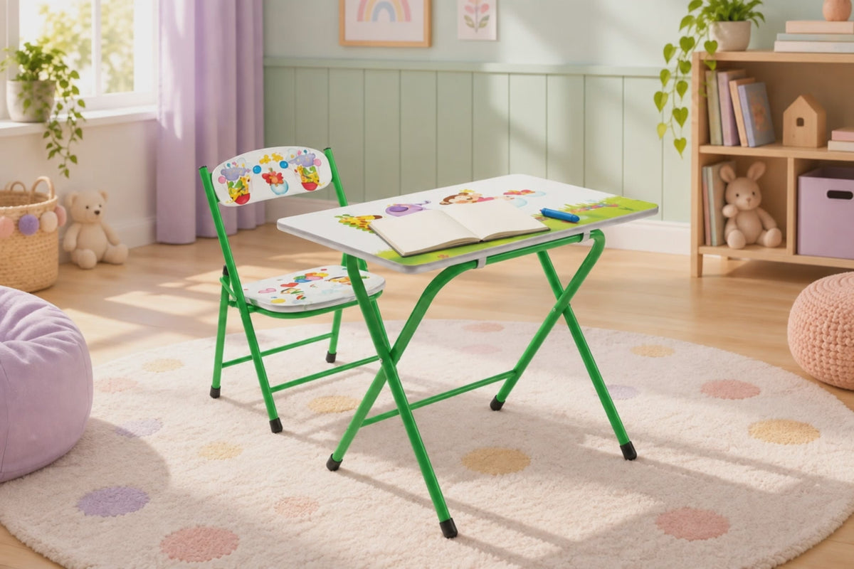 Escritorio infantil plegable con silla | Rincón Nube